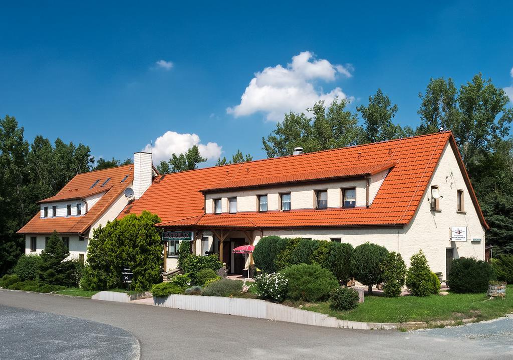 Hotel-Restaurant Elsterblick Elsteraue Exterior foto